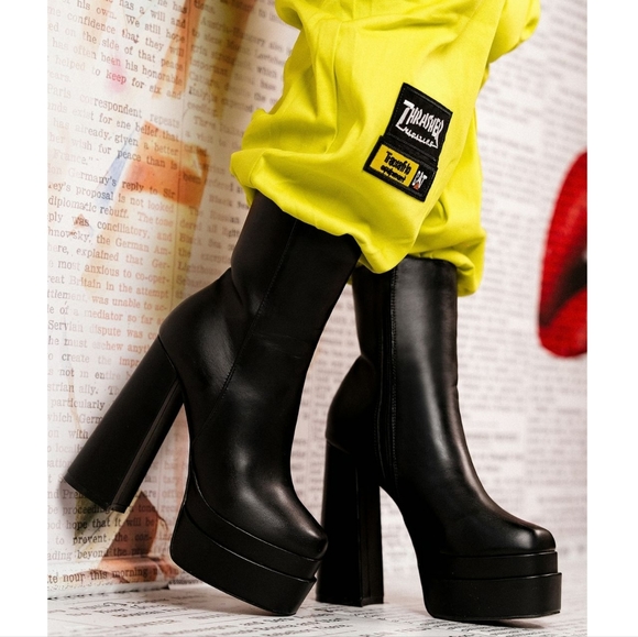 𝙁𝙐𝙇𝙇𝙔 𝙍𝙀𝙎𝙏𝙊𝘾𝙆𝙀𝘿🖤🎥𝑽𝒆𝒓𝒔𝒂𝒄𝒆 𝑴𝒖𝒔𝒆 𝑩𝒐𝒐𝒕 - BLACK - Picture 5 of 17